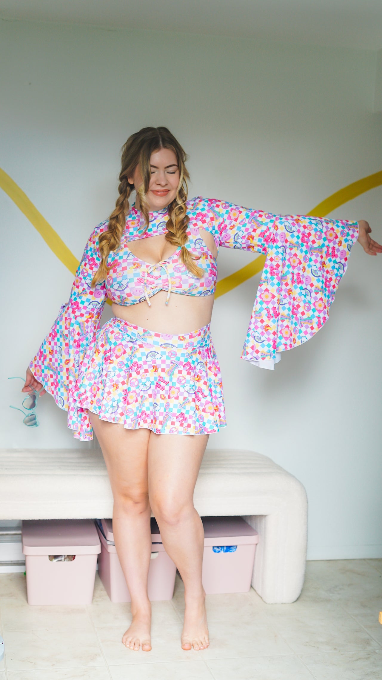 ✨COMING SOON✨ All Smiles Cheeky Rave Skirt