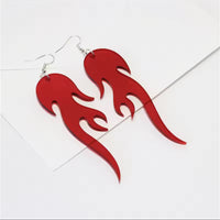 Thumbnail for Red Flame Earrings