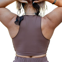 Thumbnail for ✨COMING SOON ✨Brown Reverse Seam Top