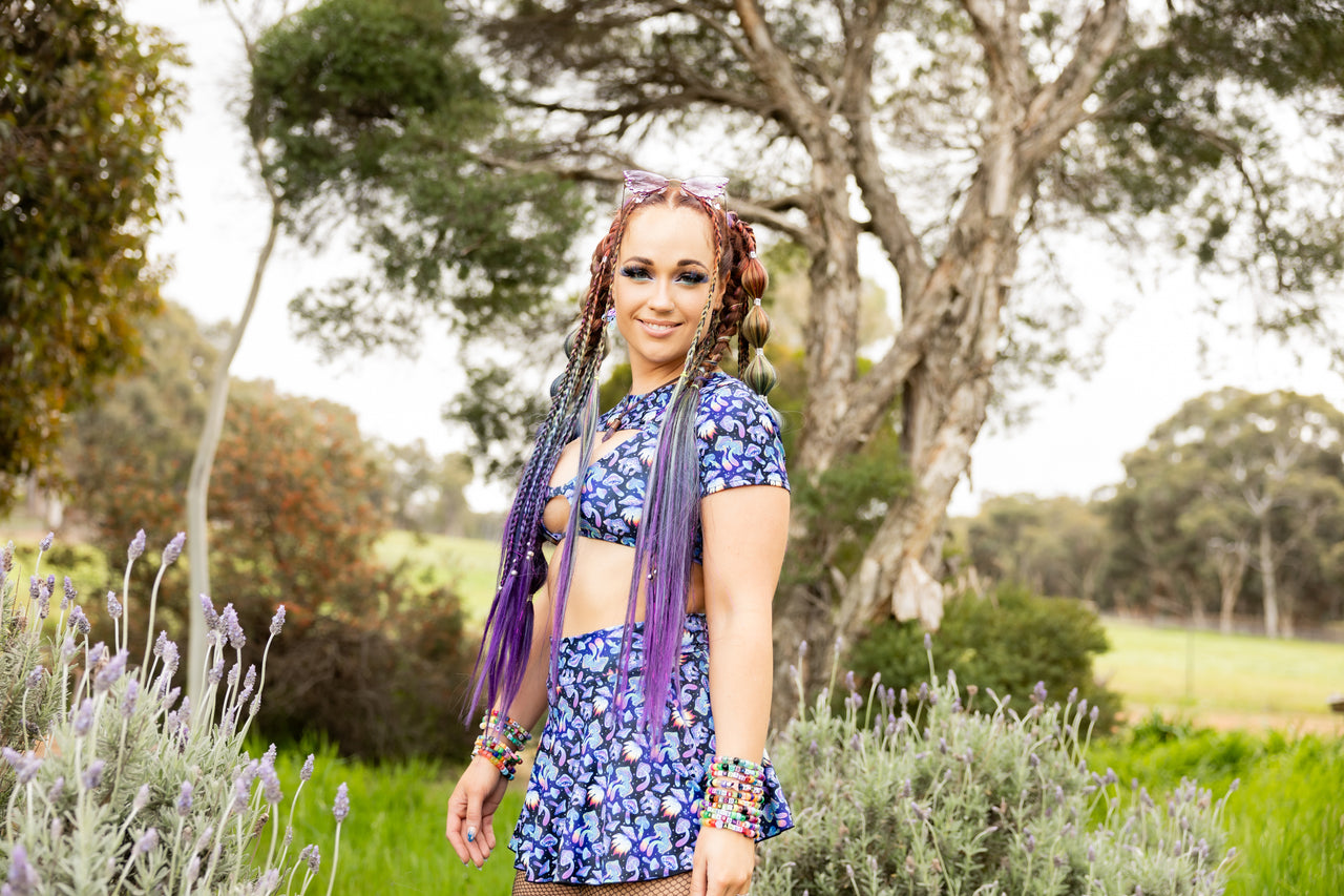 ✨COMING SOON✨ All Smiles Cheeky Rave Skirt