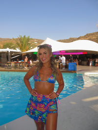 Thumbnail for Spectrum Buckle Skort with Pocket