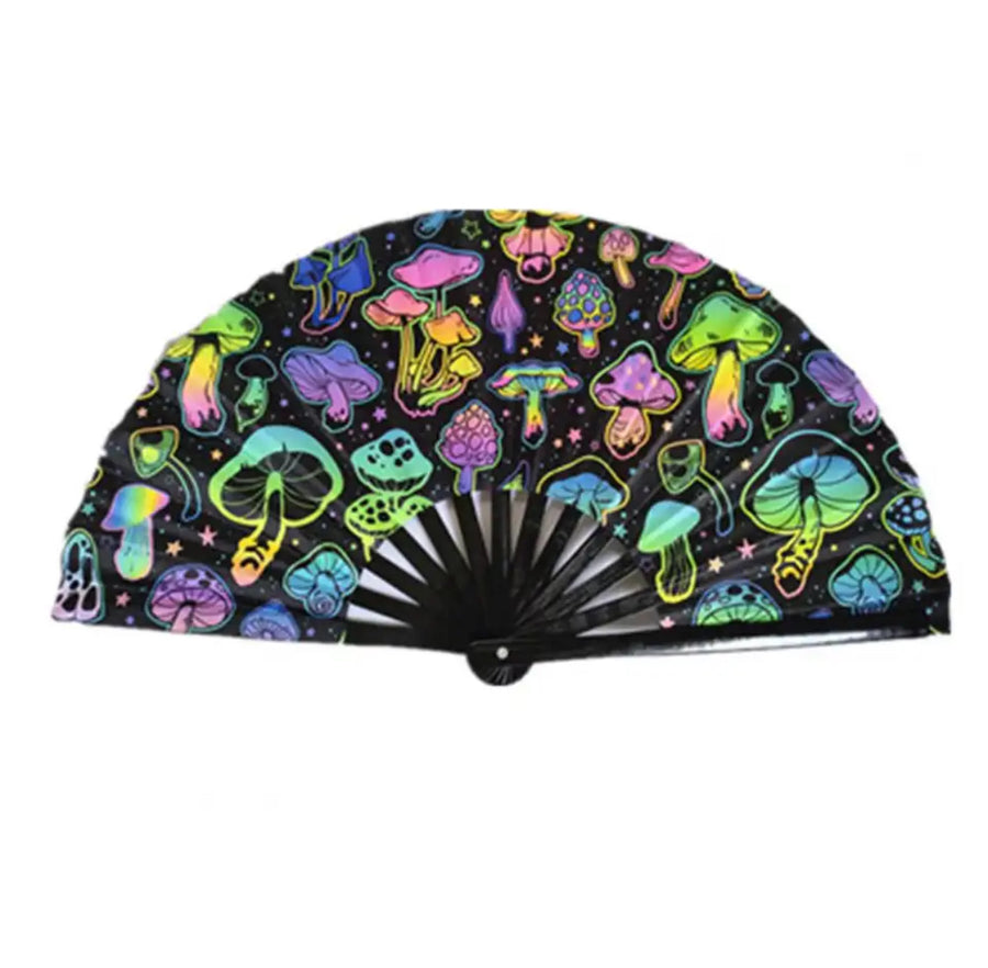 Neon Mushroom Fan