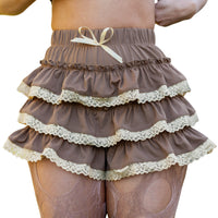 Thumbnail for ✨COMING SOON ✨ Brown & Cream Bloomers