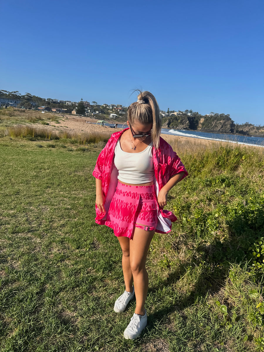 ✨COMING SOON✨ Trip Drip Buckle Skort