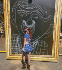 Thumbnail for ✨COMING SOON✨ All Smiles Cheeky Rave Skirt