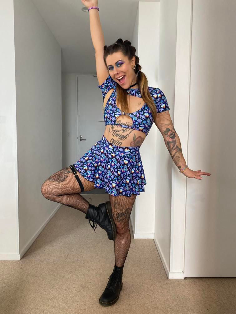 ✨COMING SOON✨ All Smiles Cheeky Rave Skirt