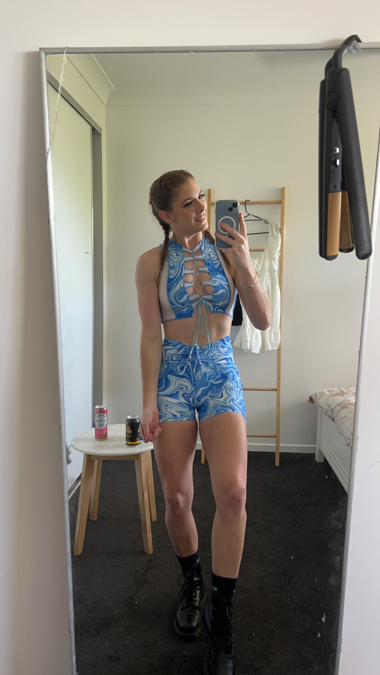 ✨PRE ORDER✨ Black Reverse Seam Top