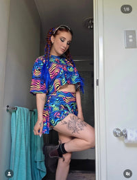 Thumbnail for ✨COMING SOON✨ Trip Drip Buckle Skort