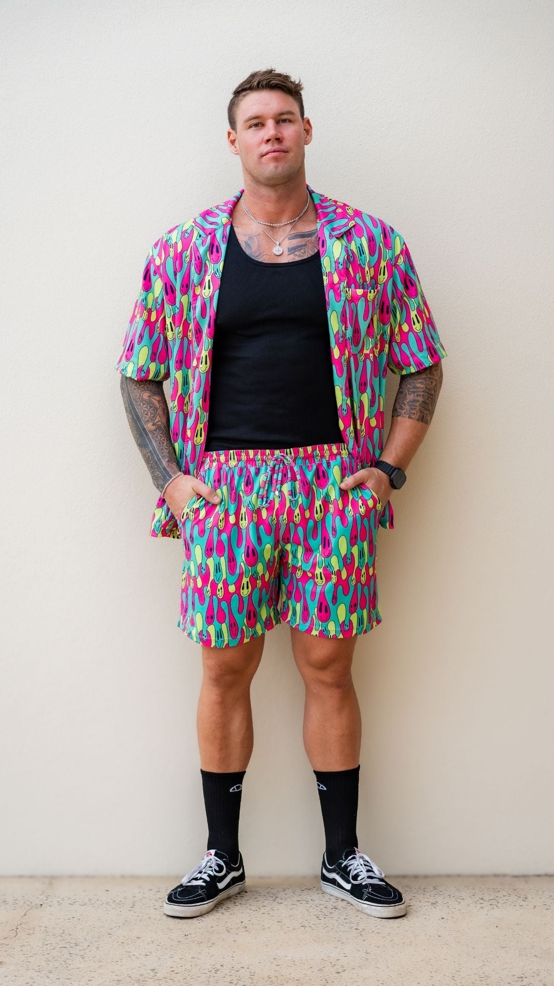 ✨COMING SOON✨ Mens Button Up Trip Drip