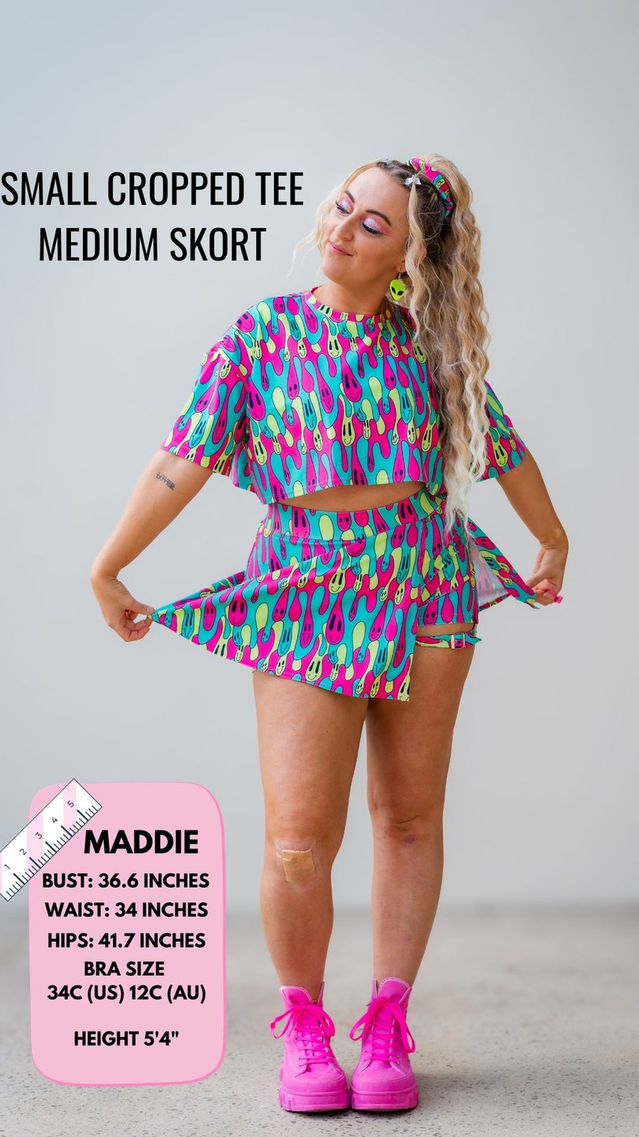 ✨COMING SOON✨ Trip Drip Buckle Skort