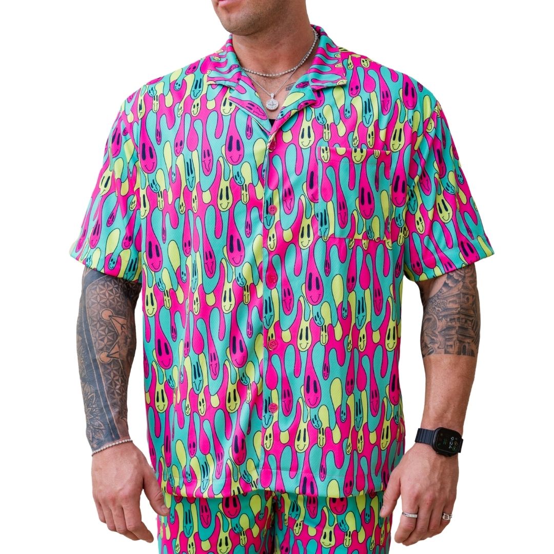 ✨COMING SOON✨ Mens Button Up Trip Drip