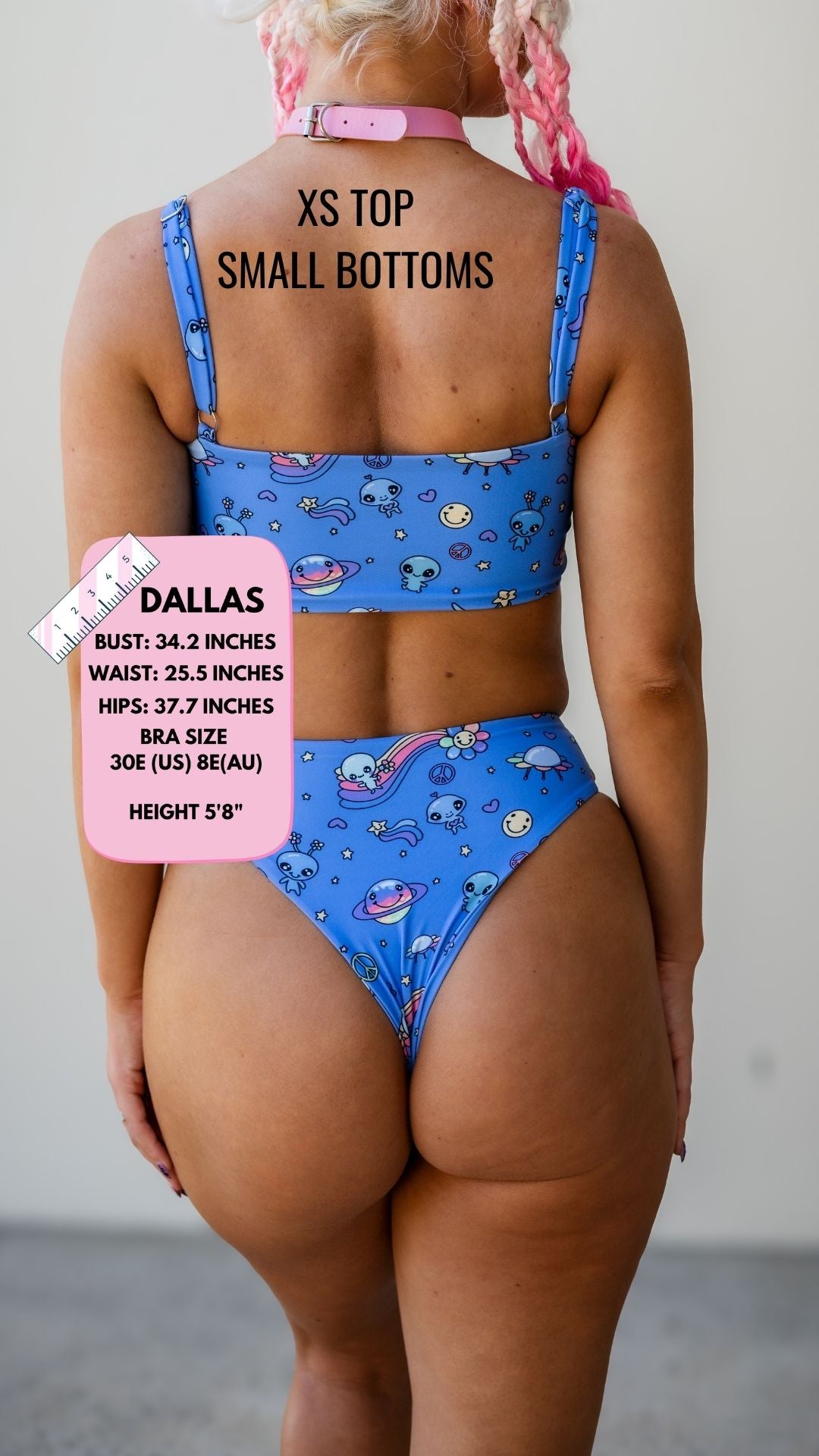 ✨COMING SOON✨ Purple Alien High Waisted Bikini