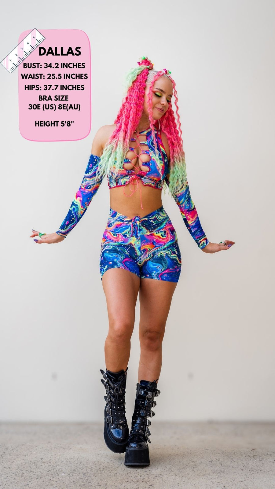 ✨COMING SOON✨ Oil Slick Drawstring Shorts