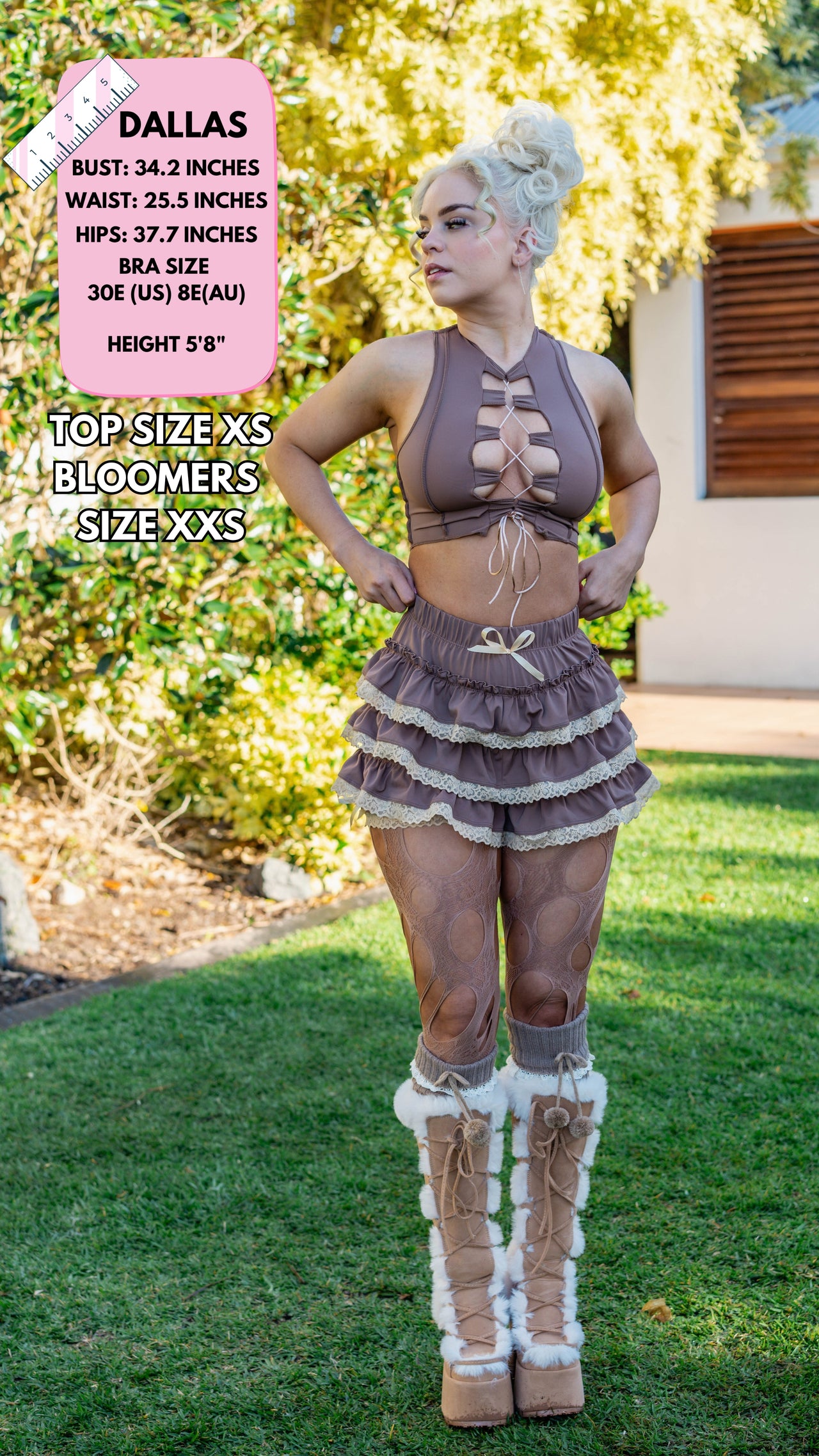✨COMING SOON ✨ Brown & Cream Bloomers