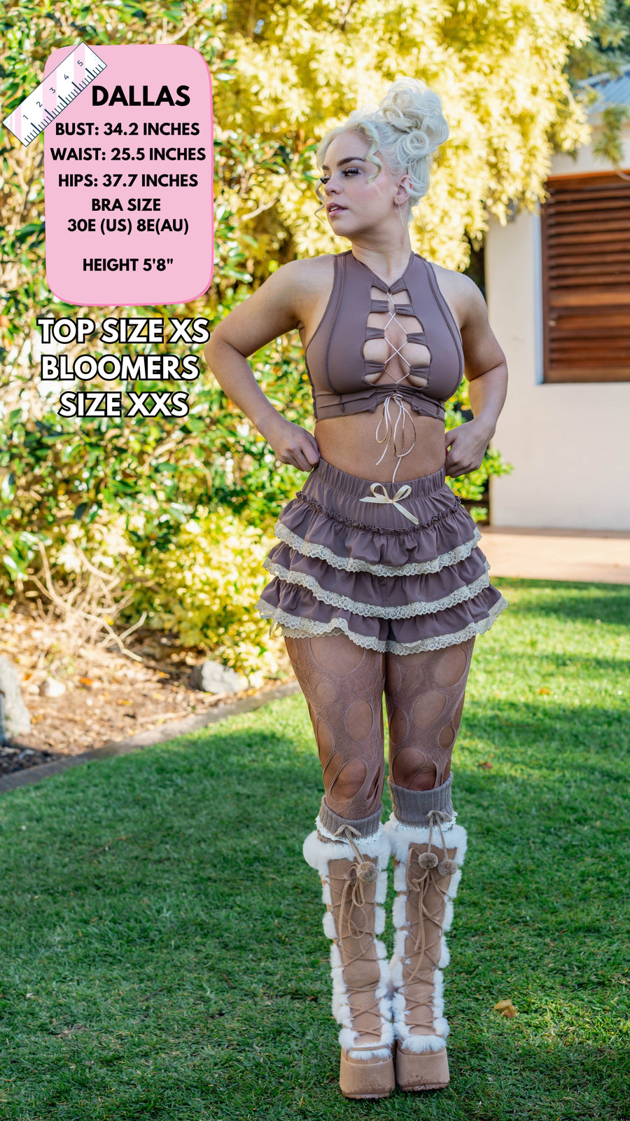 ✨COMING SOON ✨ Brown & Cream Bloomers