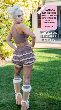 Thumbnail for ✨COMING SOON ✨ Brown & Cream Bloomers