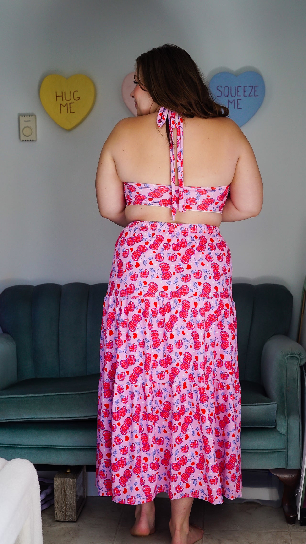 Cherry Bomb Maxi Skirt