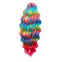 Thumbnail for RAINBOW BRIGHT 3 pack bundle WAVY Hair 20 inch