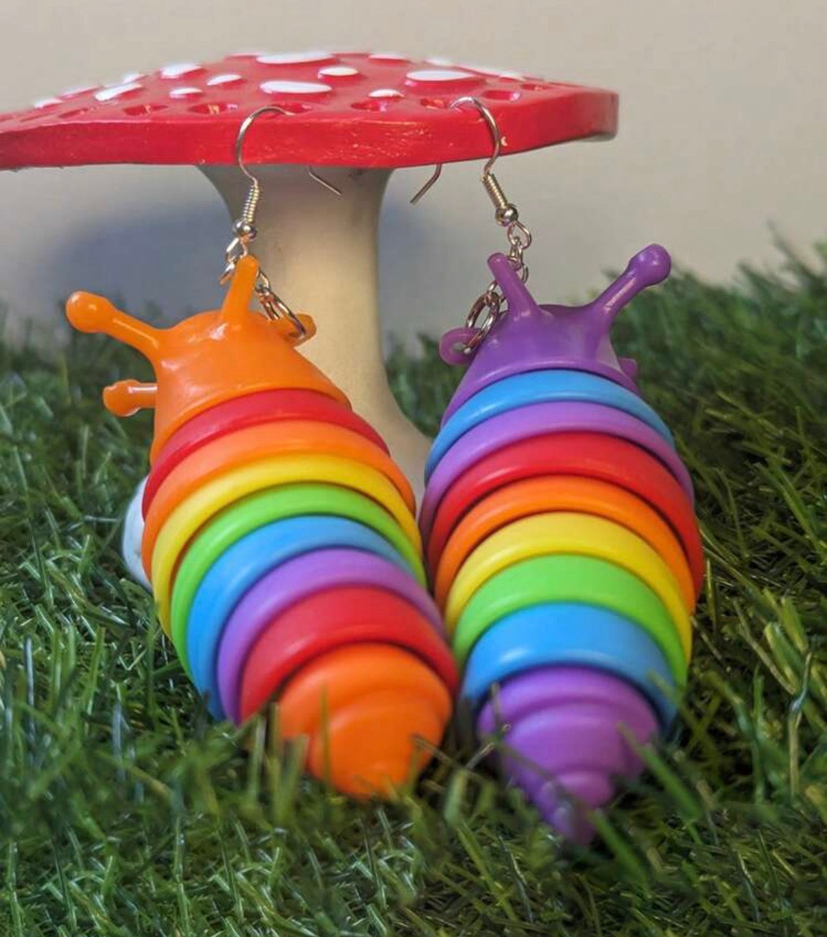 Kandi Slug Earrings