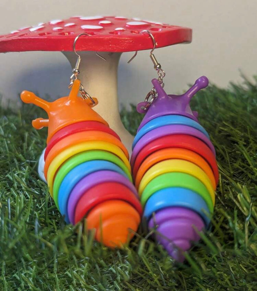 Kandi Slug Earrings