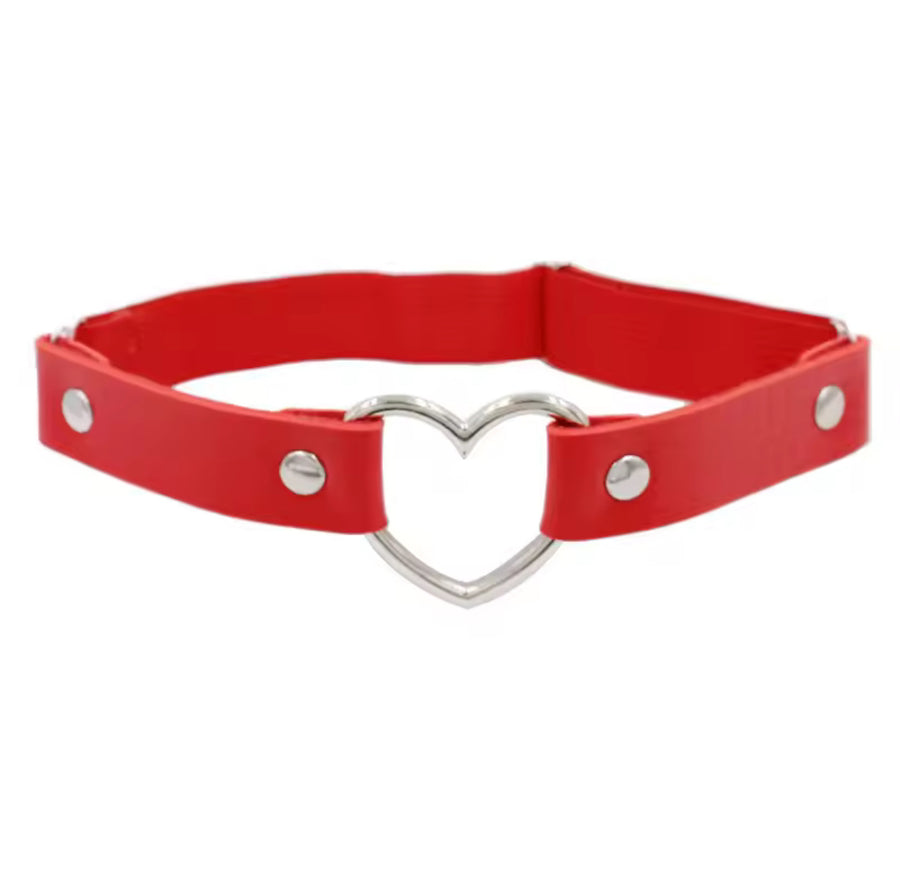 Leg Harness Red Heart