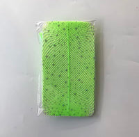 Thumbnail for Rhinestone Fishnet Tights Green