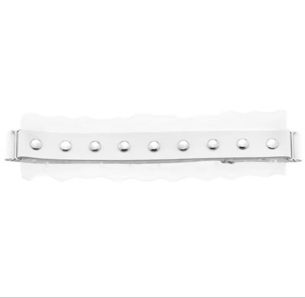 Leg Harness With Lace White