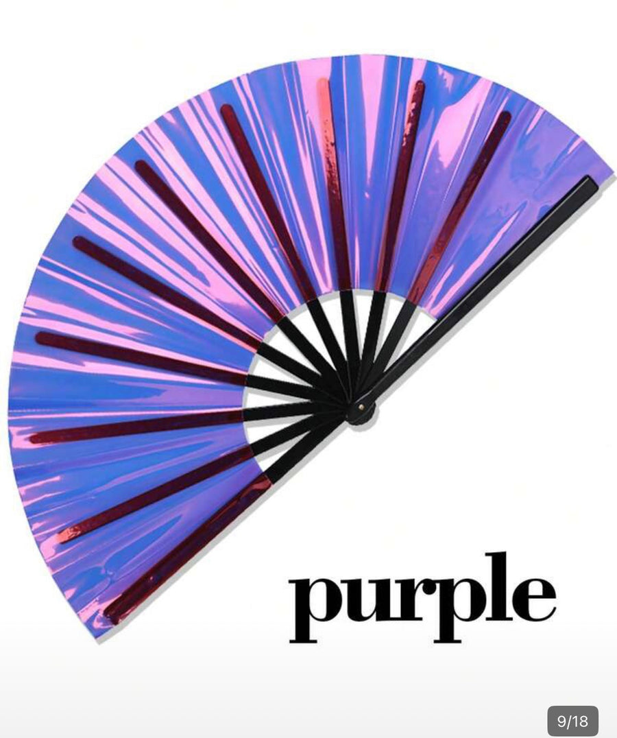 Purple Holo Fan