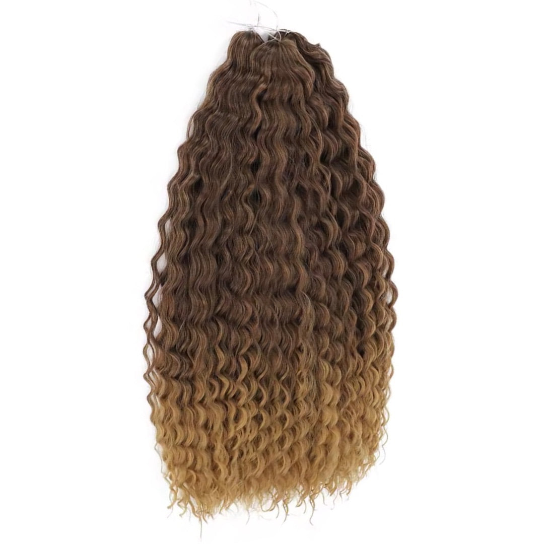 30 inch Brunette Ombre ARIEL CURL