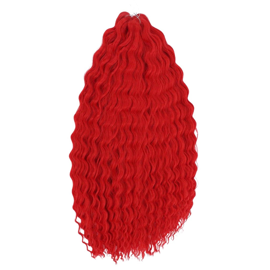 RED Braiding Hair ARIEL CURL