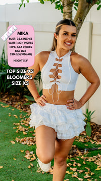 Thumbnail for Black Reverse Seam Top Extra Support