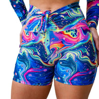 Thumbnail for ✨COMING SOON✨ Oil Slick Drawstring Shorts