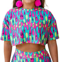 Thumbnail for ✨COMING SOON✨Trip Drip Cropped Tee