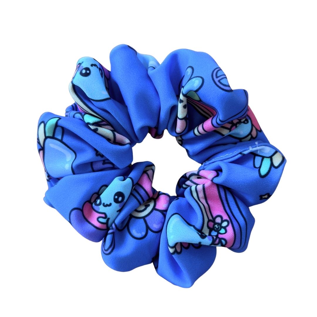 Purple Alien Scrunchie