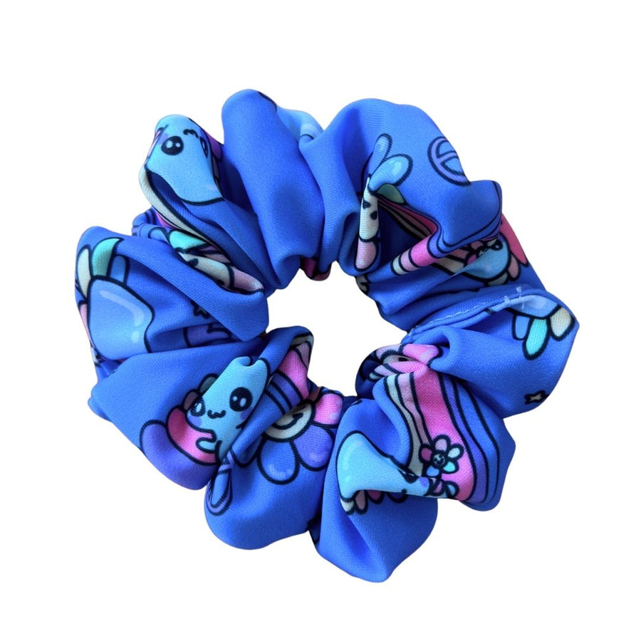 Purple Alien Scrunchie
