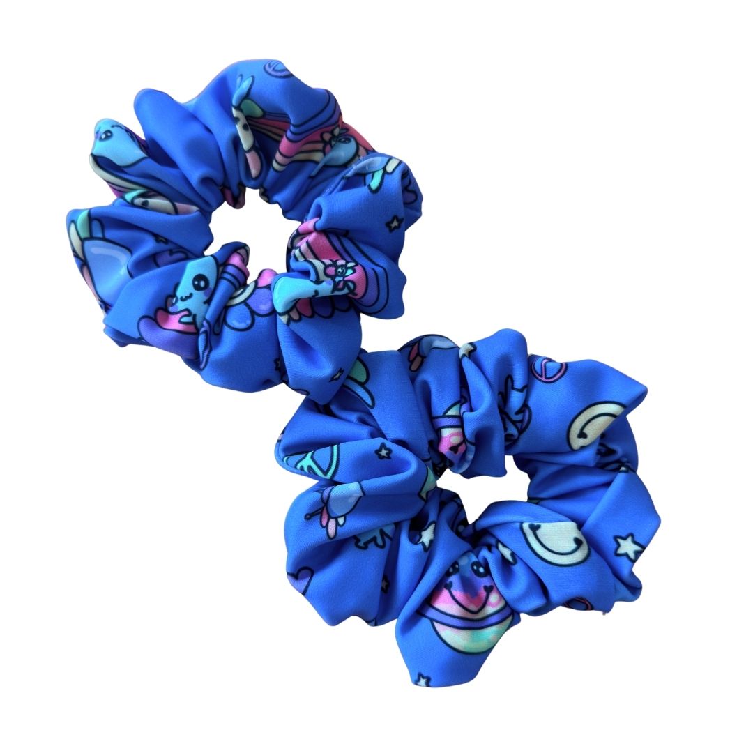 Purple Alien Scrunchie