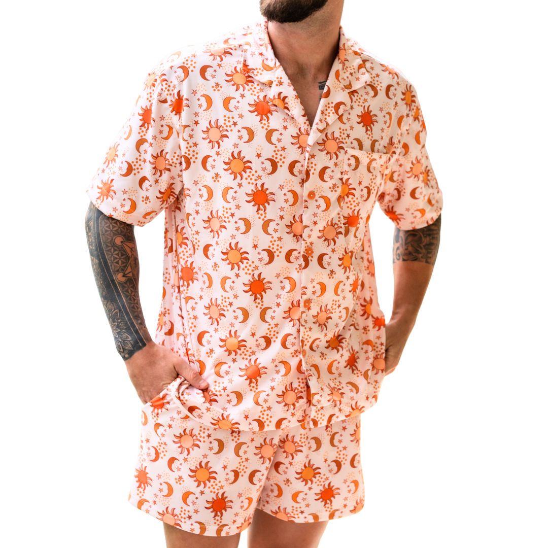 Celestial Mens Button Up