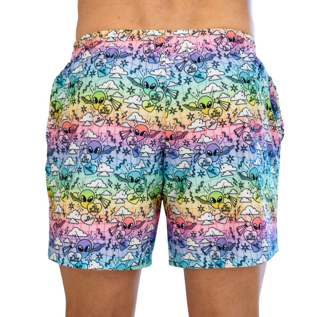 Alien Doodle Out Of This World Mens Shorts *SUPER LIMITED*