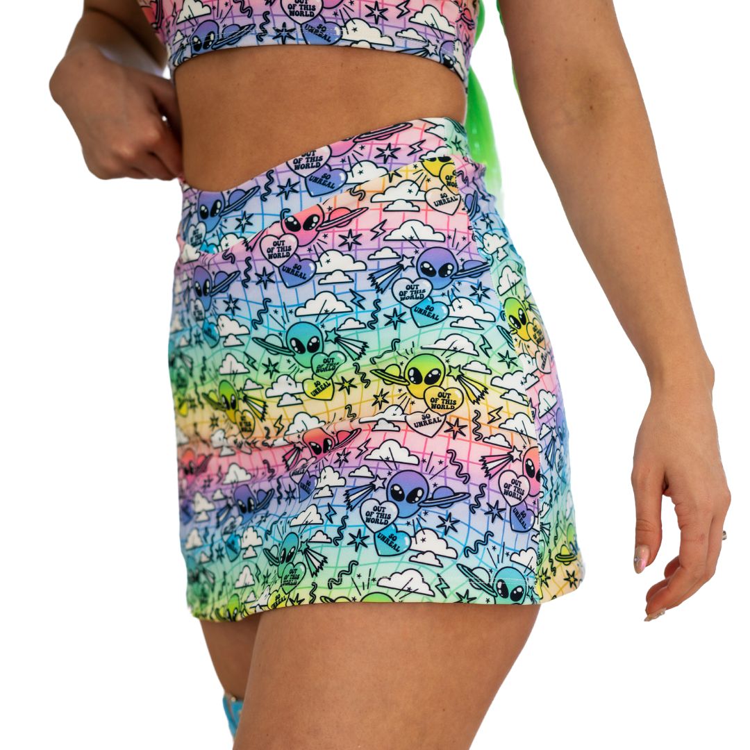 Alien Doodle Out of This World Skort *SUPER LIMITED*