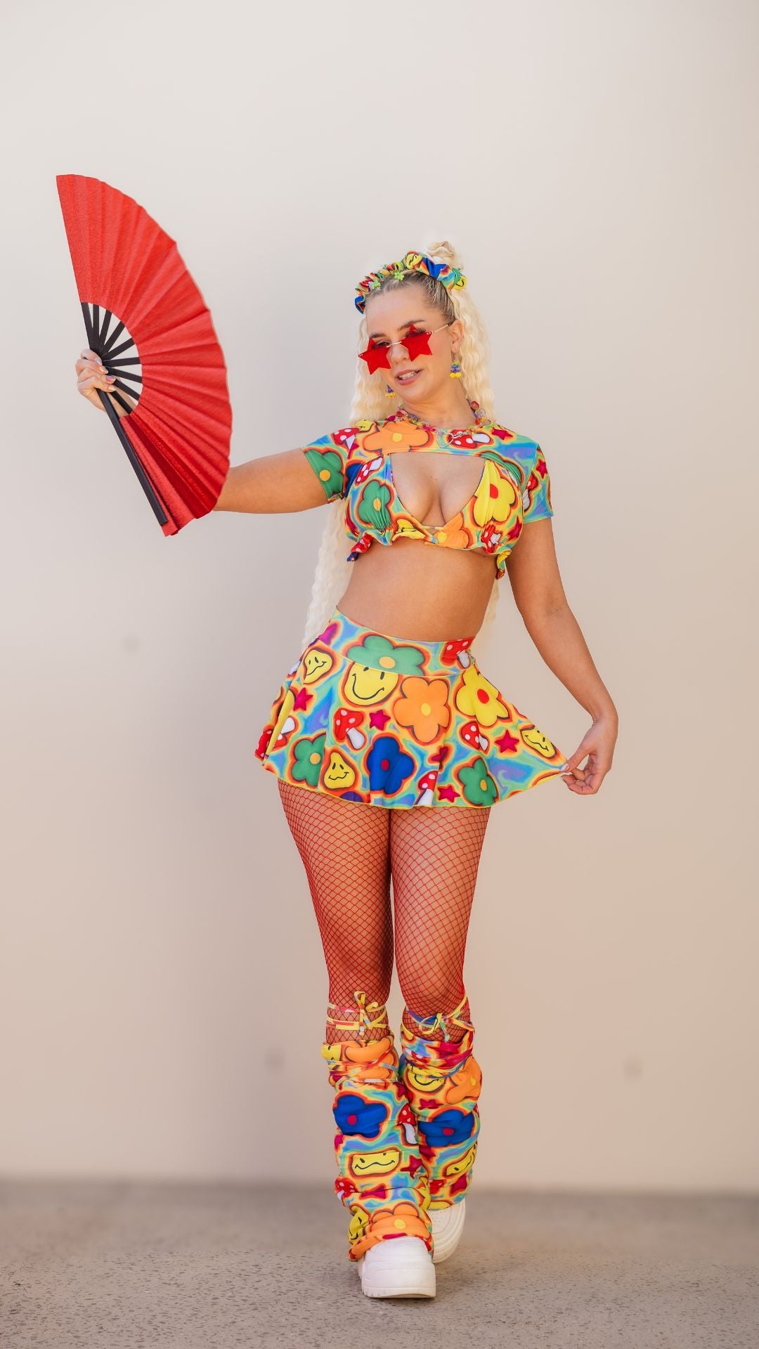 Tripsitter Cheeky Rave Skirt with Built in Bottoms