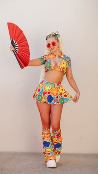 Thumbnail for Tripsitter Cheeky Rave Skirt with Built in Bottoms