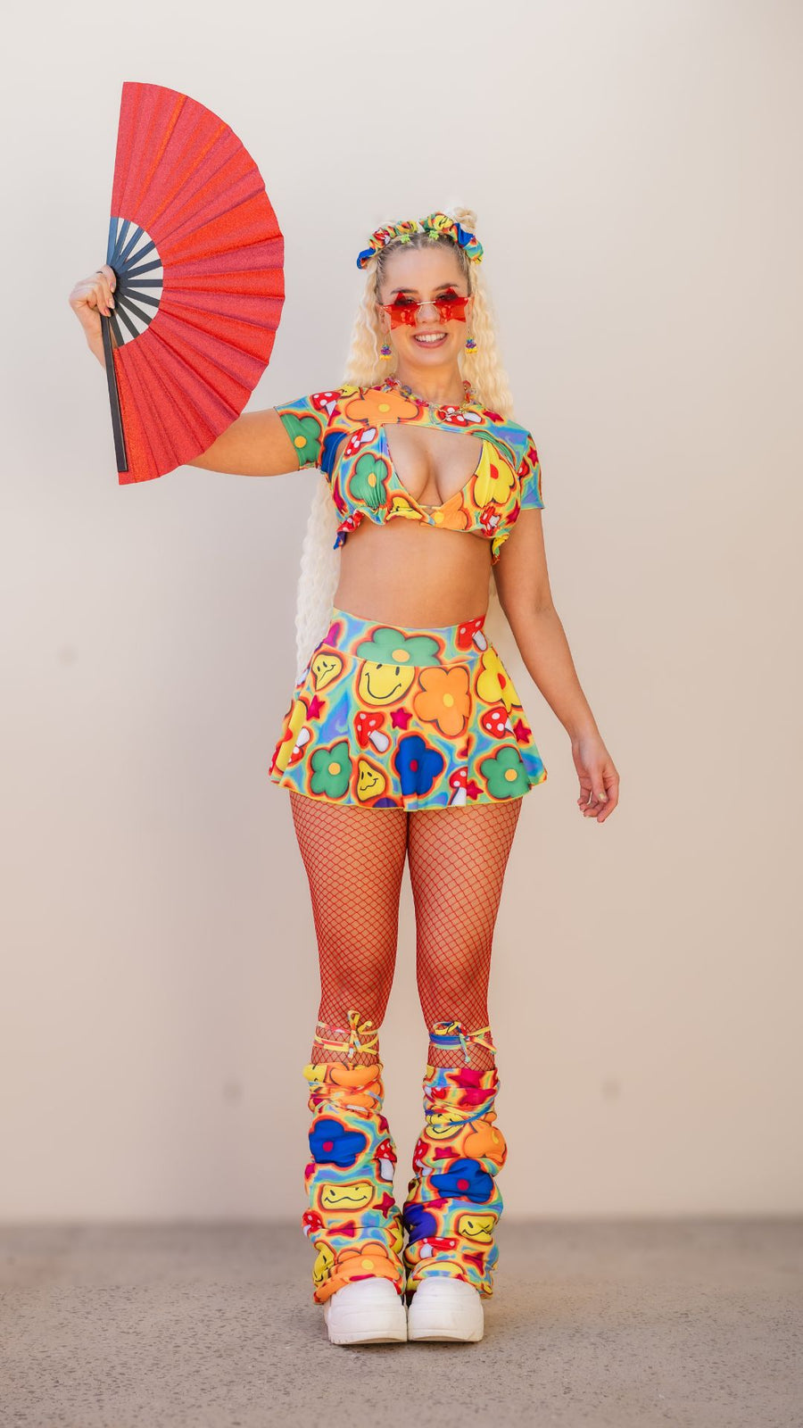 Tripsitter Cheeky Rave Skirt with Built in Bottoms