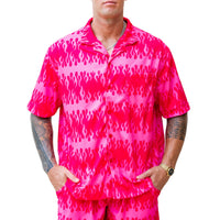 Thumbnail for Red Flame Mens Button Up PRE-ORDER