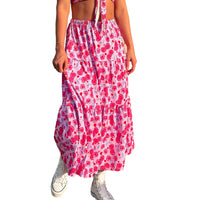 Thumbnail for Cherry Bomb Maxi Skirt