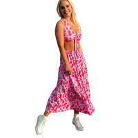 Thumbnail for Cherry Bomb Maxi Skirt