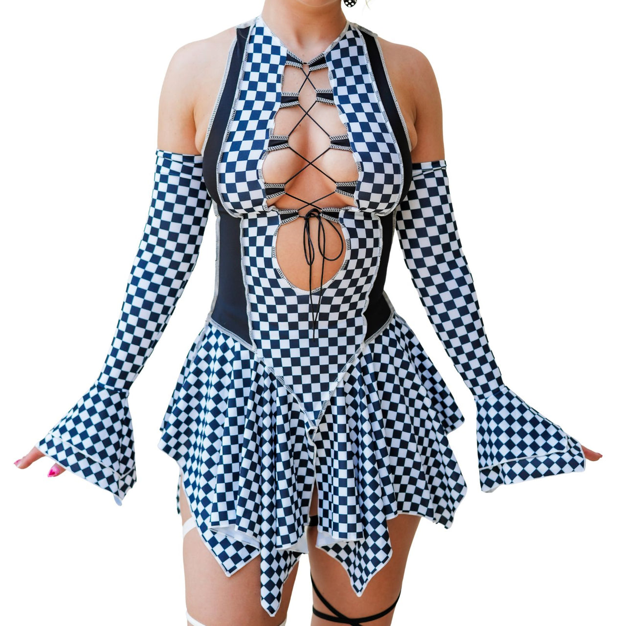Racer Pixie Dress and Sleeves Set PRE-ORDER