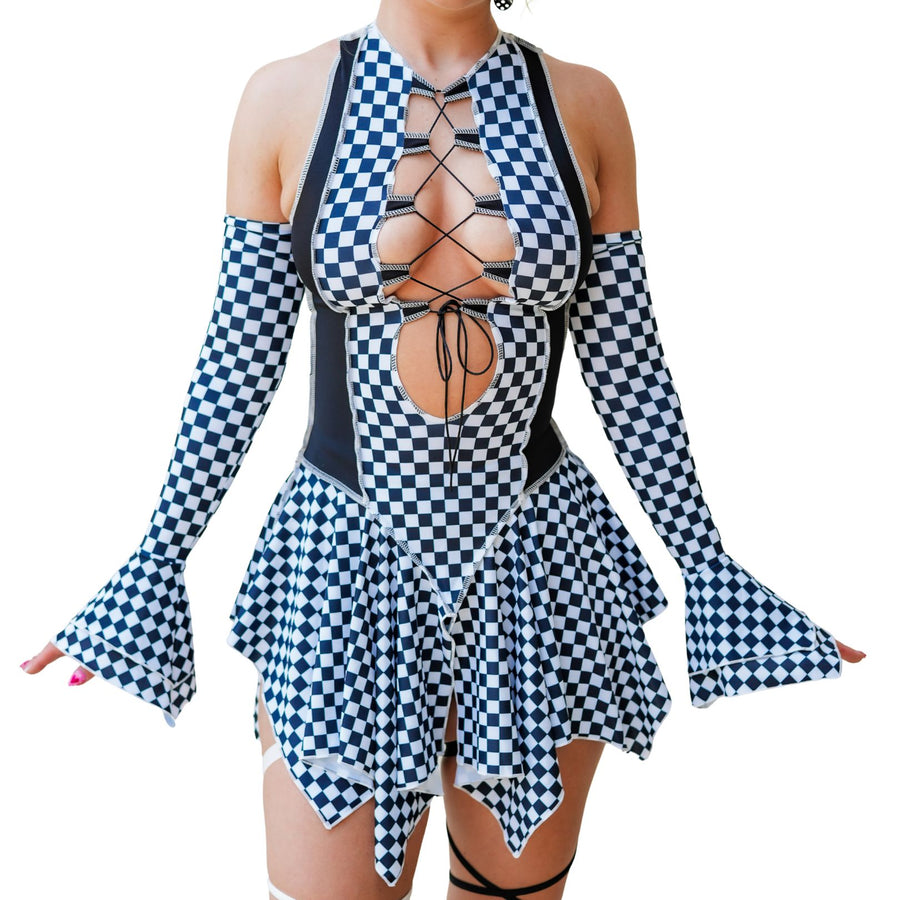 Racer Pixie Dress and Sleeves Set PRE-ORDER