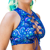 Thumbnail for Neon Dino Reverse Seam Top PRE-ORDER