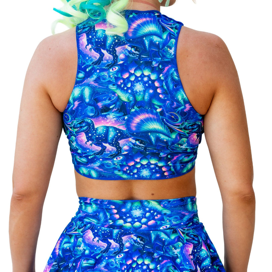 Neon Dino Reverse Seam Top PRE-ORDER