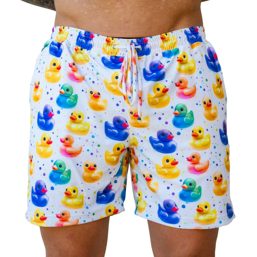 Duckies Mens Shorts Board Short Length